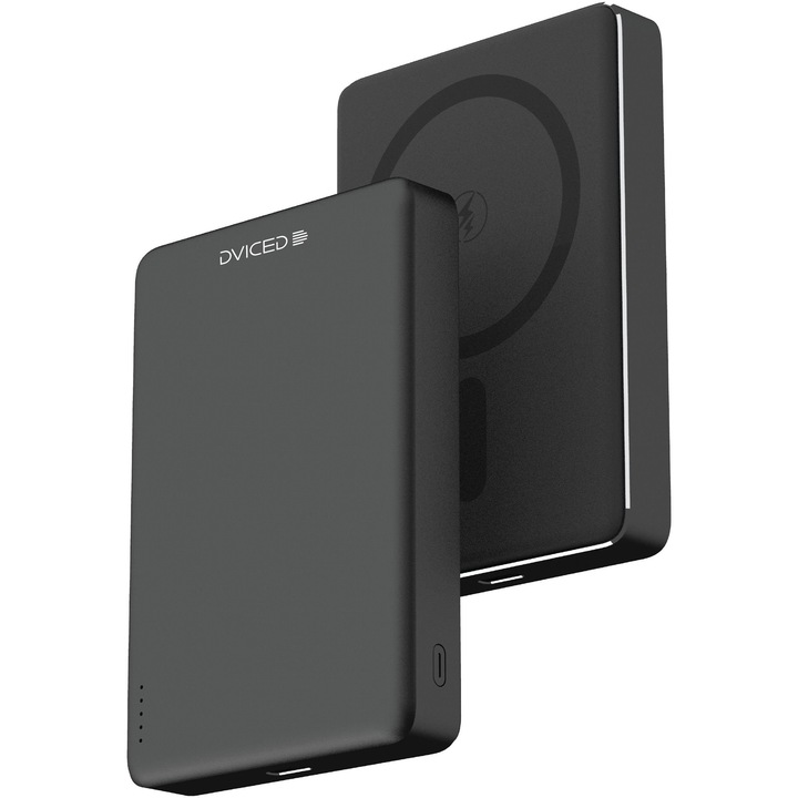 Acumulator extern Dviced Ultrathin 10000mAh, Black