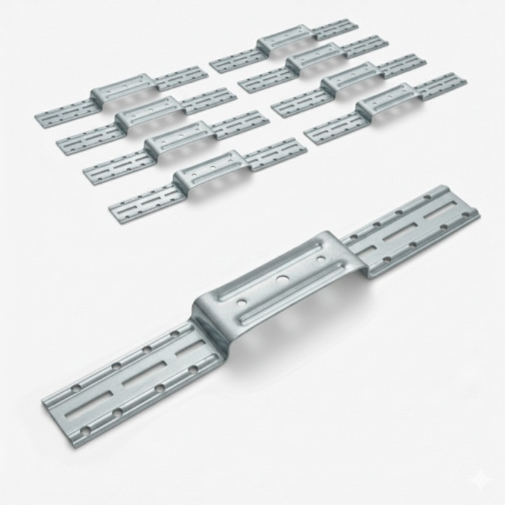 Set 10 buc, brida 9-12 pentru cd60, 120 mm (grosime 0.50), Atlantic 1979