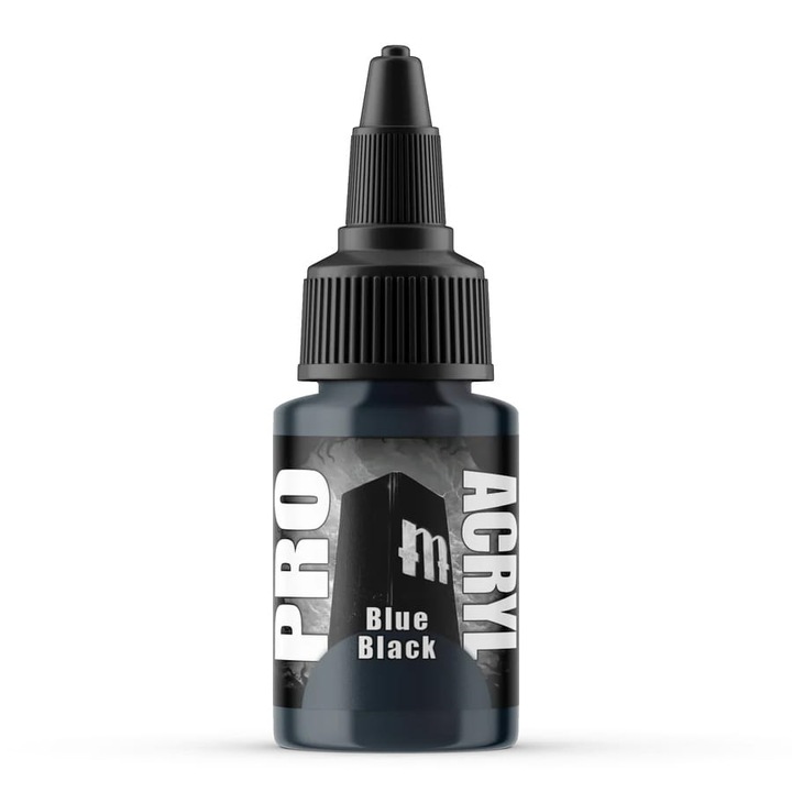 MPA-056 Blue Black Pro Acryl festék, Monument Hobbies, 22 ml