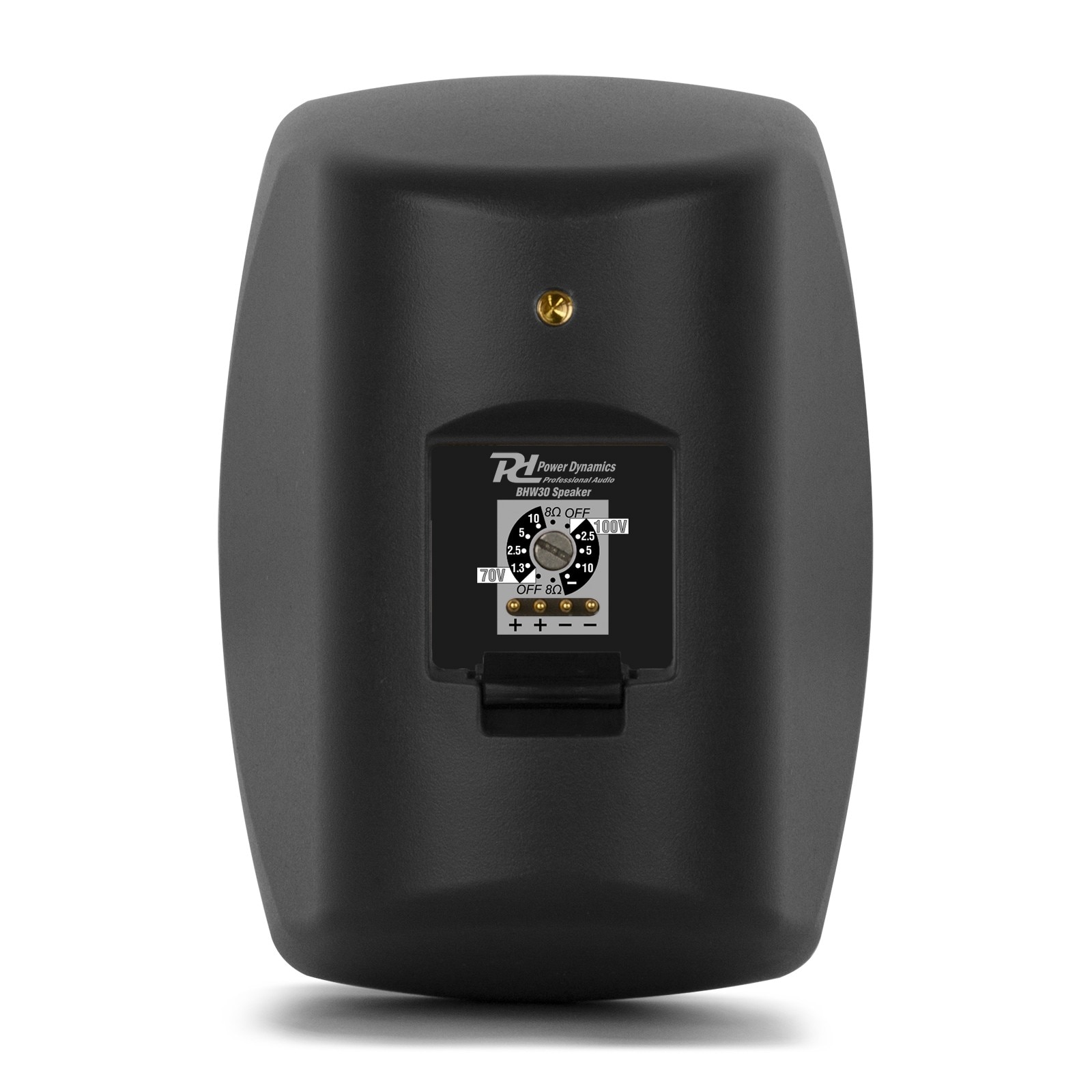 Set de 2 boxe, interior/exterior IPX5, 100V/8ohm, 3", 20W RMS, negru, Power Dynamics BHW30BK