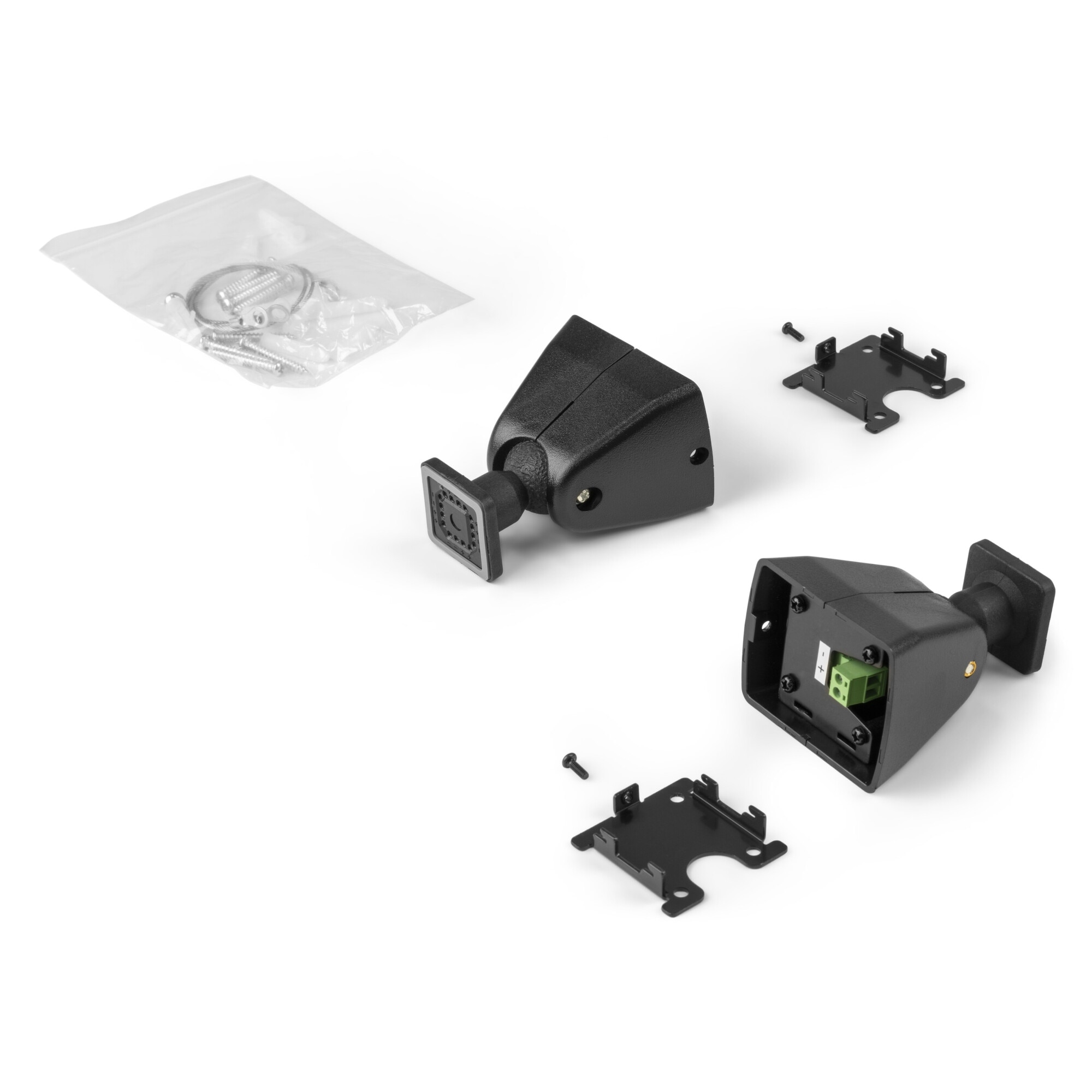 Set de 2 boxe, interior/exterior IPX5, 100V/8ohm, 3", 20W RMS, negru, Power Dynamics BHW30BK