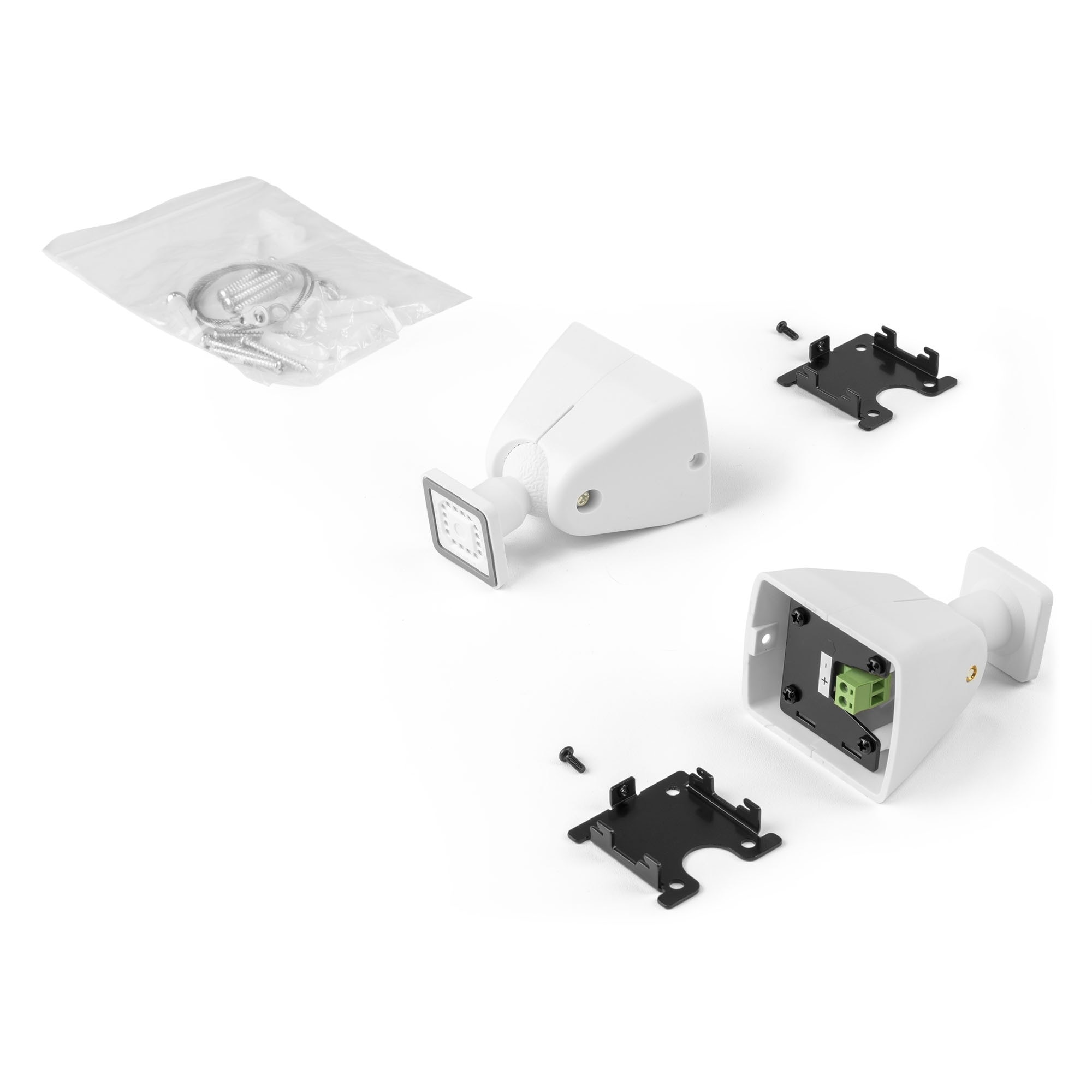 Set de 2 boxe, interior/exterior IPX5, 100V/8ohm, 3", 20W RMS, alb, Power Dynamics BHW30WH