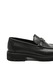Pantofi barbati Remas slip-on negri din piele naturala TR060N, 41 EU