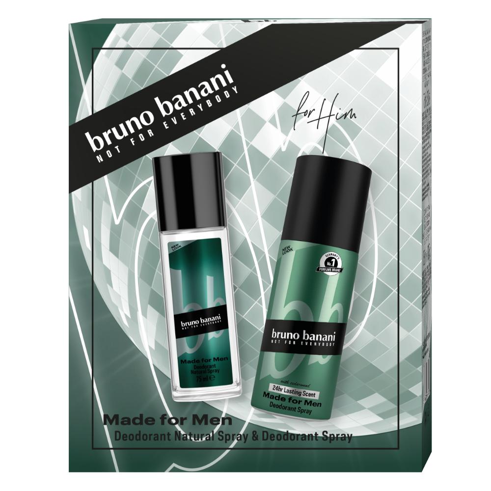 Set cadou Bruno Banani Made for Man: Deodorant natural spray, 75