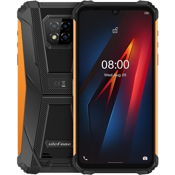 Смартфон Ulefone Armor 8, 4GB, 64GB, Orange