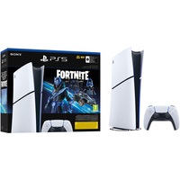 Consola PlayStation 5 Digital Edition (PS5) Slim, 1TB SSD, D-Chassis, Fortnite Cobalt Star Digital Bundle