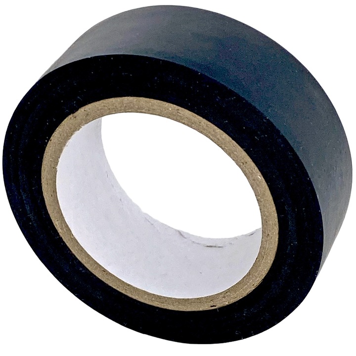 Banda izolatoare PVC Falon-Tech, 19mm x 10m, rezistenta la UV, neagra