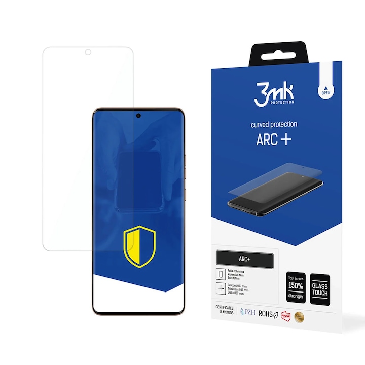 Folie protectie 3MK ARC+ pentru Motorola Moto Edge 50 Ultra, transparenta, auto-regeneranta, 0,17mm