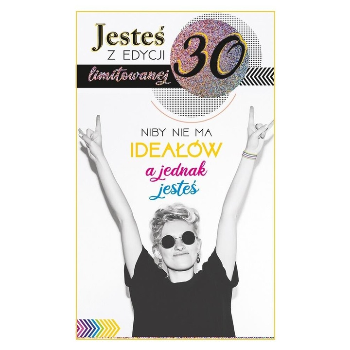 Felicitare Urodziny 30, AbCard, 205x130mm, folie