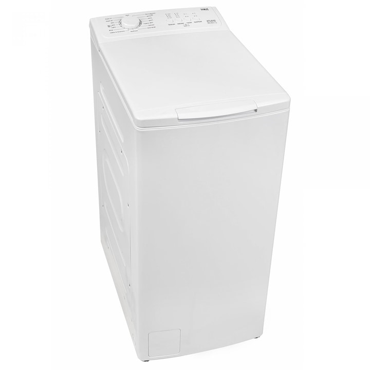 Пералня с горно зареждане Samus WTS-60102, 6 кг, 1000 въртения, 15 програми, Бяла