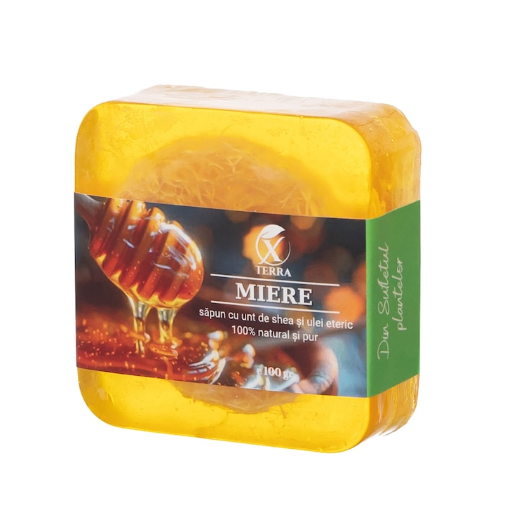 XTERRA Сапун с масло от ший, луфа, мед и етерични масла, 100 гр.