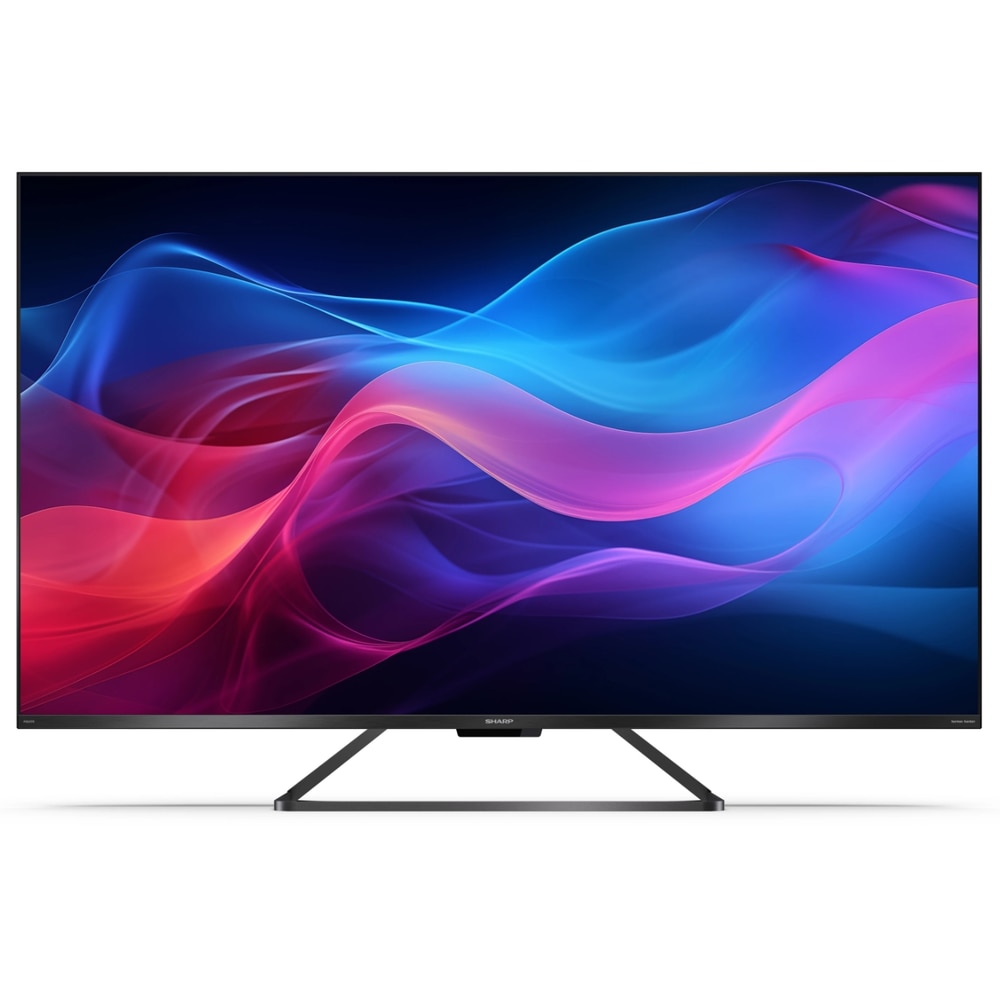 Televizoe QLED Sharp 139 cm 55" 55GR8265E, Ultra HD 4K, Smart TV, WiFi