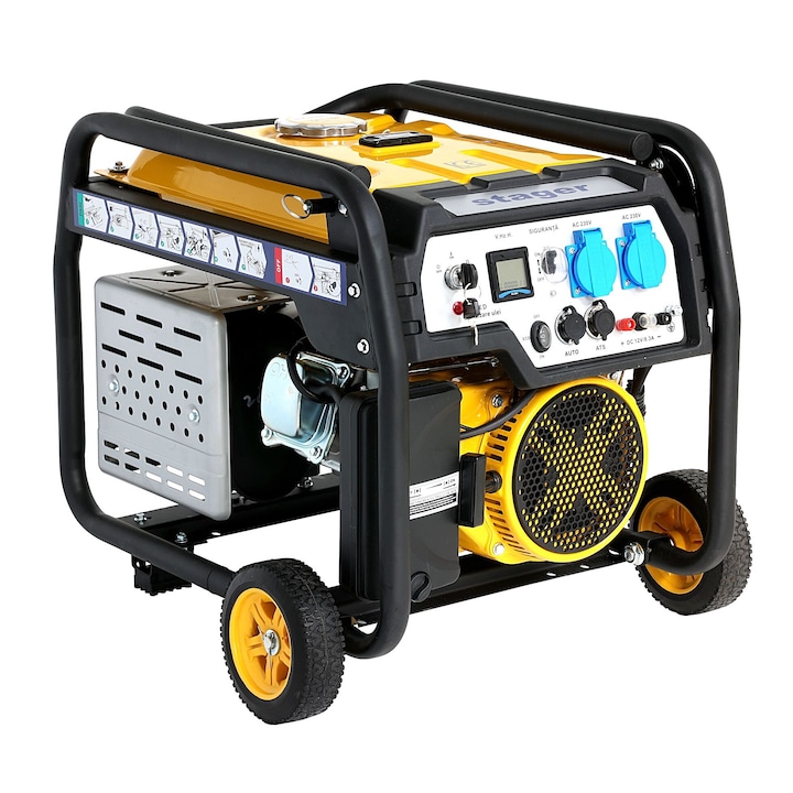 Stager FD 3600ER Automatic Generator curent monofazat, 230V, 3.0kW, benzina, conector ATS, multistart
