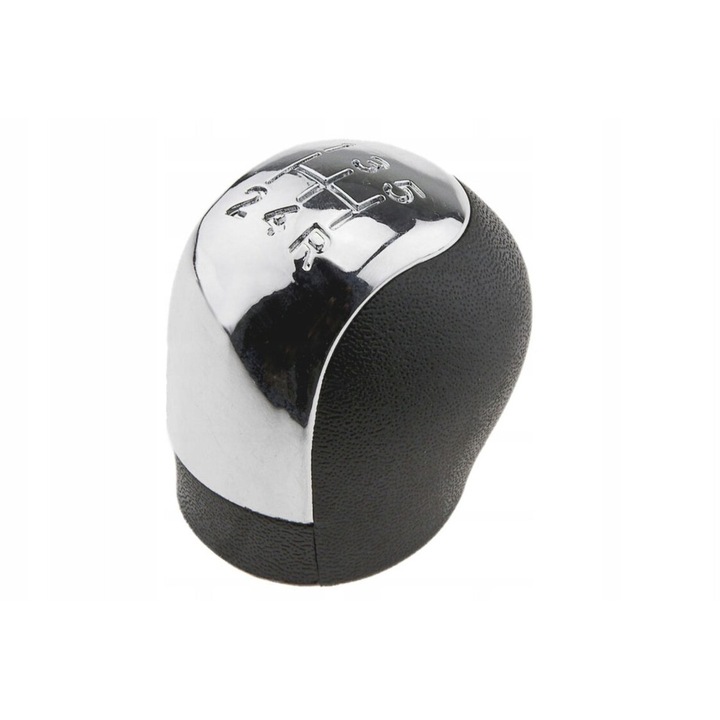 Gomb sebességváltó karhoz, Opel Vectra C, Corsa C, Signum, 5 sebesség, króm