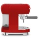 Еспресо кафемашина Smeg ECF02RDEU, 50's Style, 1350 W, 15 бара, Червена