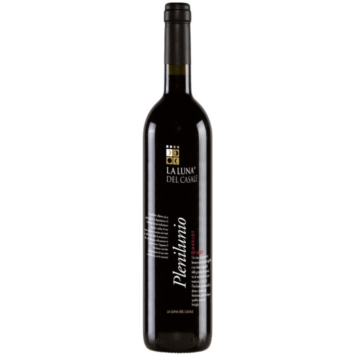 Vin Rosu La Luna Del Casale, Plenilunio, Merlot, Sec, 0.75l