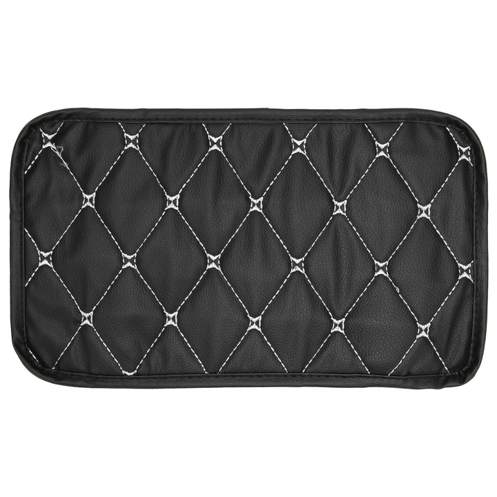 Подложка за подлакътник за кола, Bizaical, PU кожа, водоустойчива, 29x17см