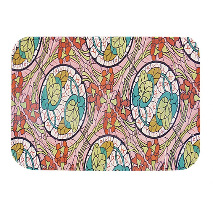 Szőnyeg, csúszásmentes, 50x80cm, többszínű