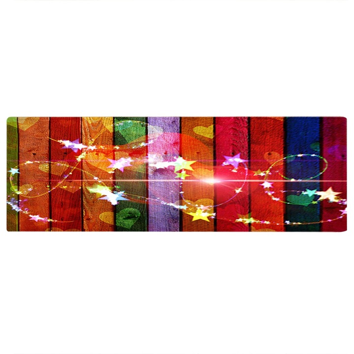 Килим, противоплъзгащ се, 40х120см, многоцветен