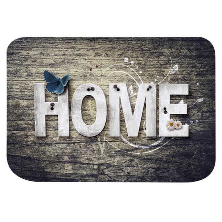 Килим, против плъзгане, многоцветен, 40x60 см