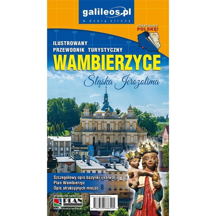 Ghid turistic ilustrat, Plan, Wambierzyce, 57 pagini, brosat, 2021