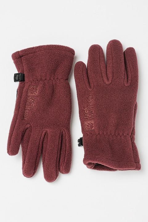 Jack Wolfskin, Поларени ръкавици Polartec, Виолетов, 128 CM