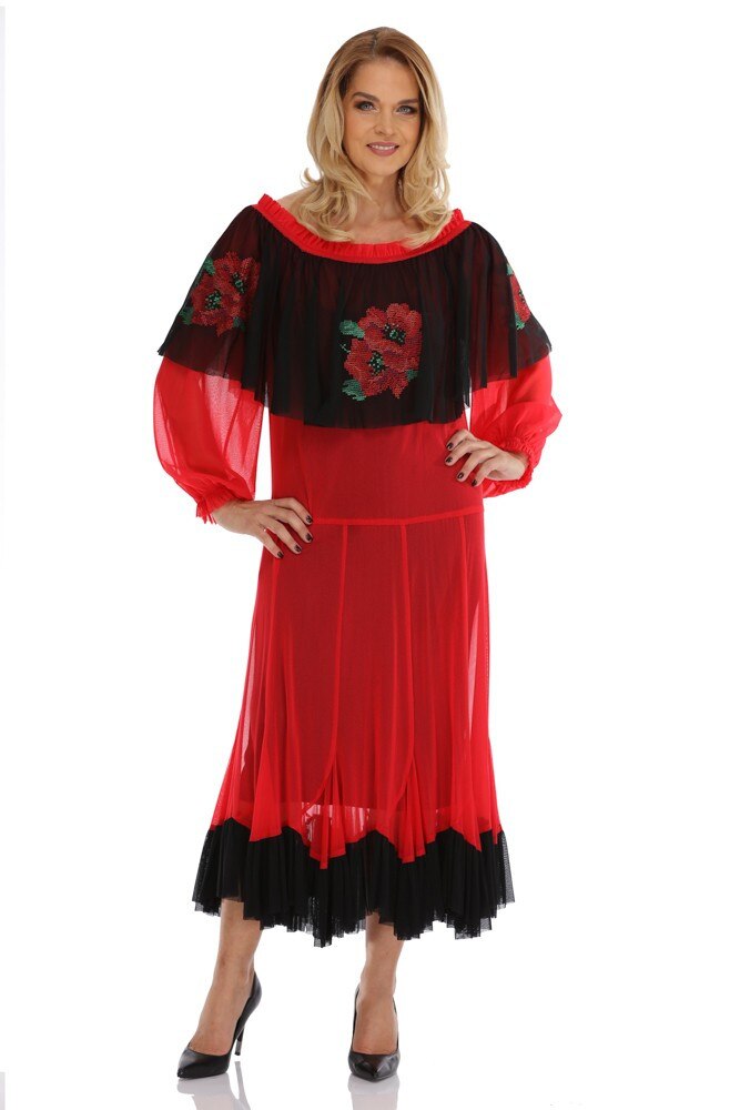 Rochie tull Liza Panait V200E