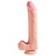 Valósághű dildó XXL 30 cm Pipedream King Cock