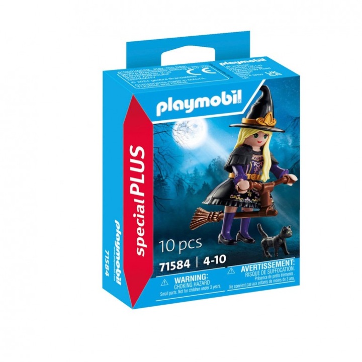 Фигурка PlayMobil, Вещица с котка