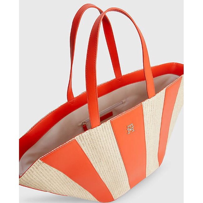 Geanta de plaja, Tommy Hilfiger, Travel Beach Tote, portocaliu