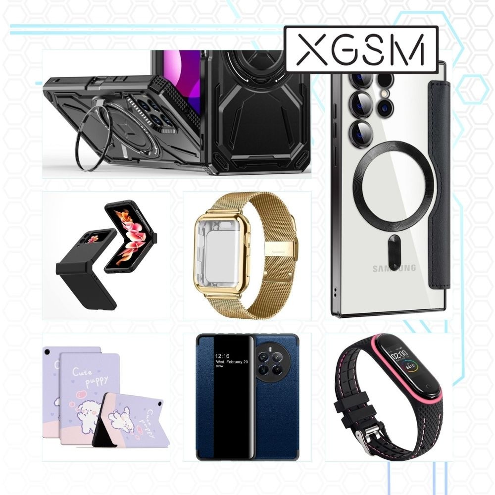 Husa tableta XGSM, pentru Lenovo Tab Plus, gri, cu functie de suport