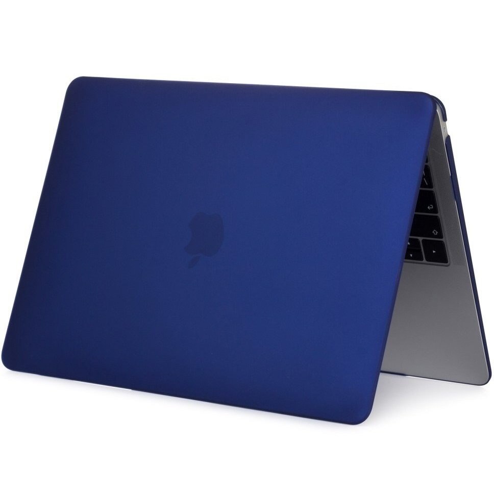 Husa Xgsm, pentru MacBook Air 13 A2337 M1 A2179 A1932, carcasa rigida, bleumarin