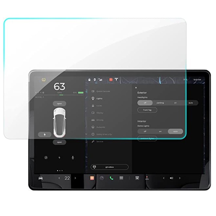 Sticla Temperata XGSM, 9H, pentru Tesla Model 3/Y, 0.3mm, transparent