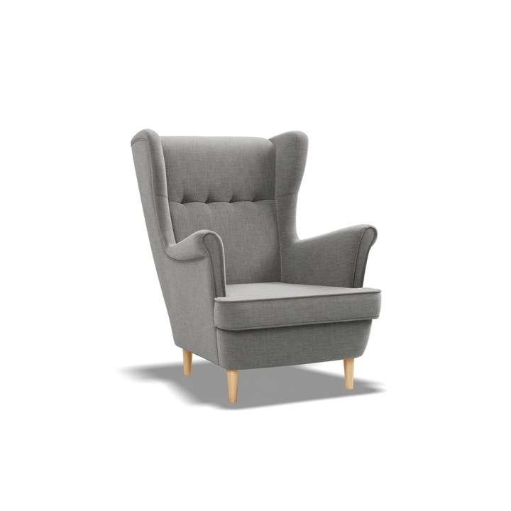 Mebligo fotel, 1 személyes, szürke, 81x95cm