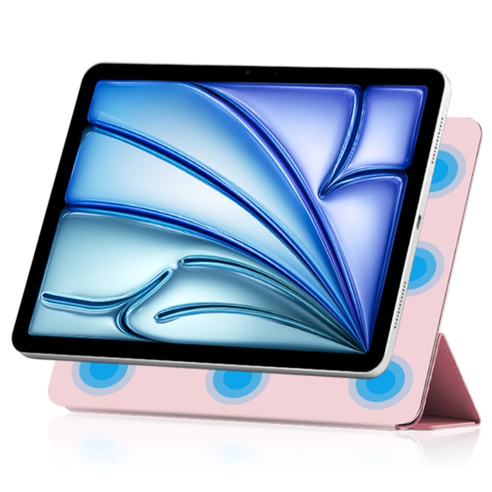 Carcasa inteligenta magnetica pentru iPad Air 13" 2024 (generarea a 6-a), roz