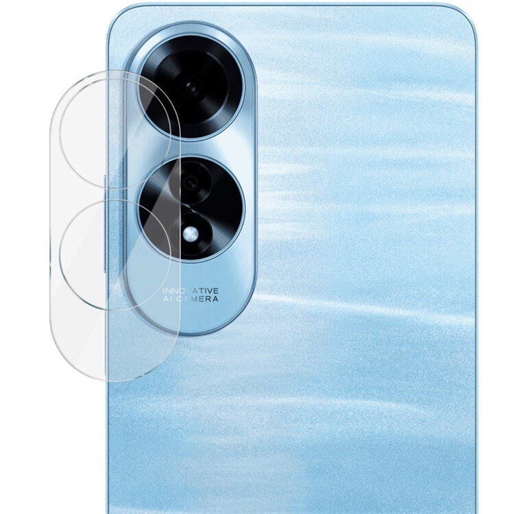 Sticla securizata pentru camera Oppo A60, transparenta, 9H, set instalare