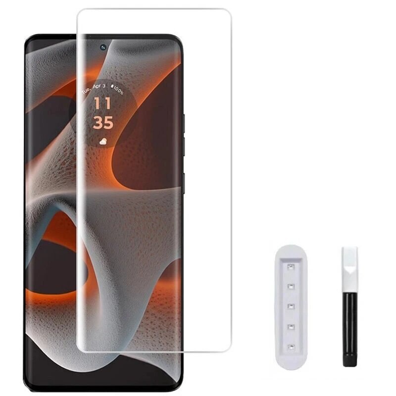 Folie protectie ecran pentru Motorola Edge 50 Ultra, XGSM, Sticla securizata, transparenta, 3D