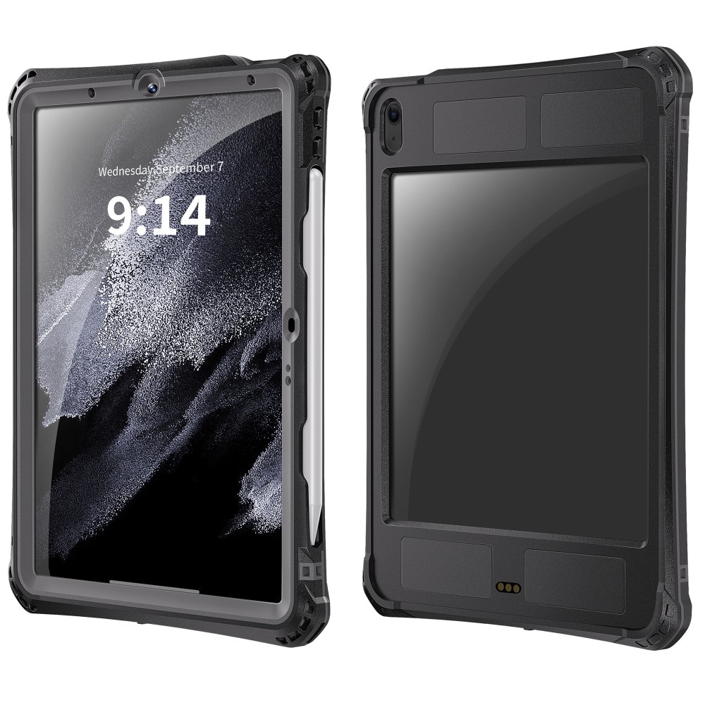 Husa impermeabila SHELLBOX IP68, pentru iPad Air 11 2024 (generatia a 6-a), negru