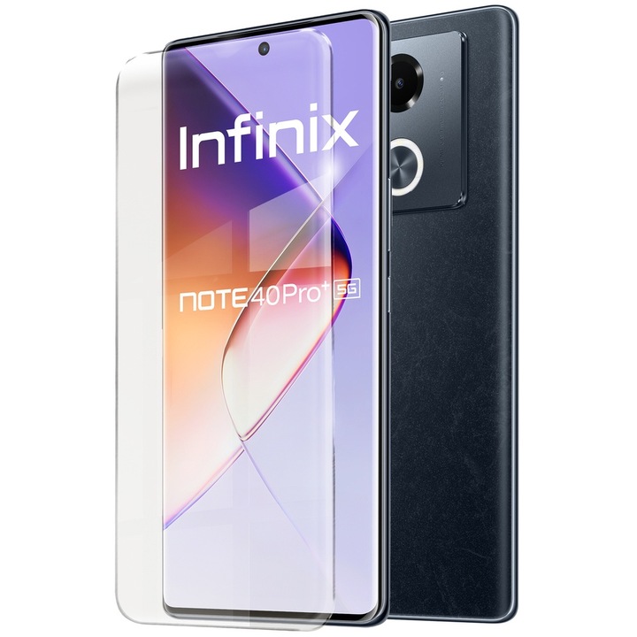 Folie de protectie XGSM pentru Infinix Note 40 Pro Plus, sticla securizata, transparenta