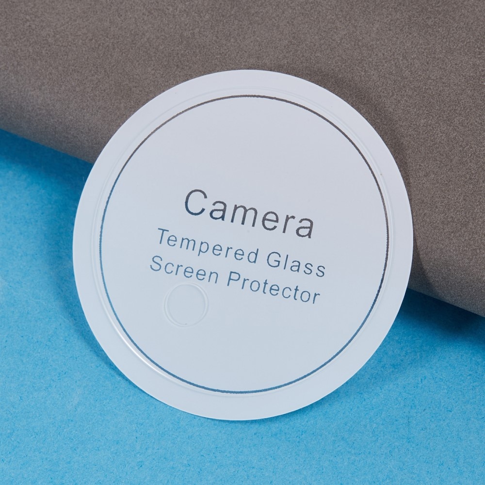 Folie protectie camera pentru Xiaomi Redmi 14C, ERBORD, transparenta, 9H, set instalare