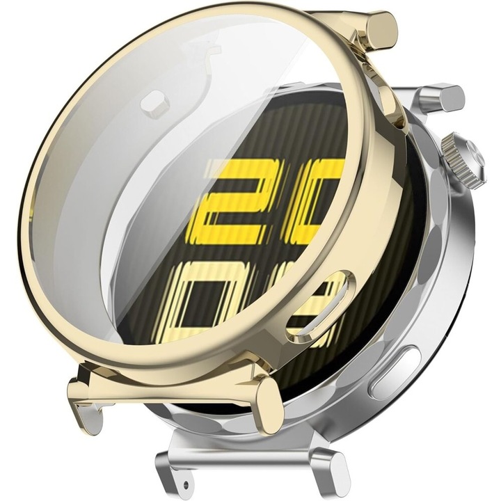 Carcasa cu protectie XGSM pentru Huawei Watch GT 5 41mm, TPU, auriu