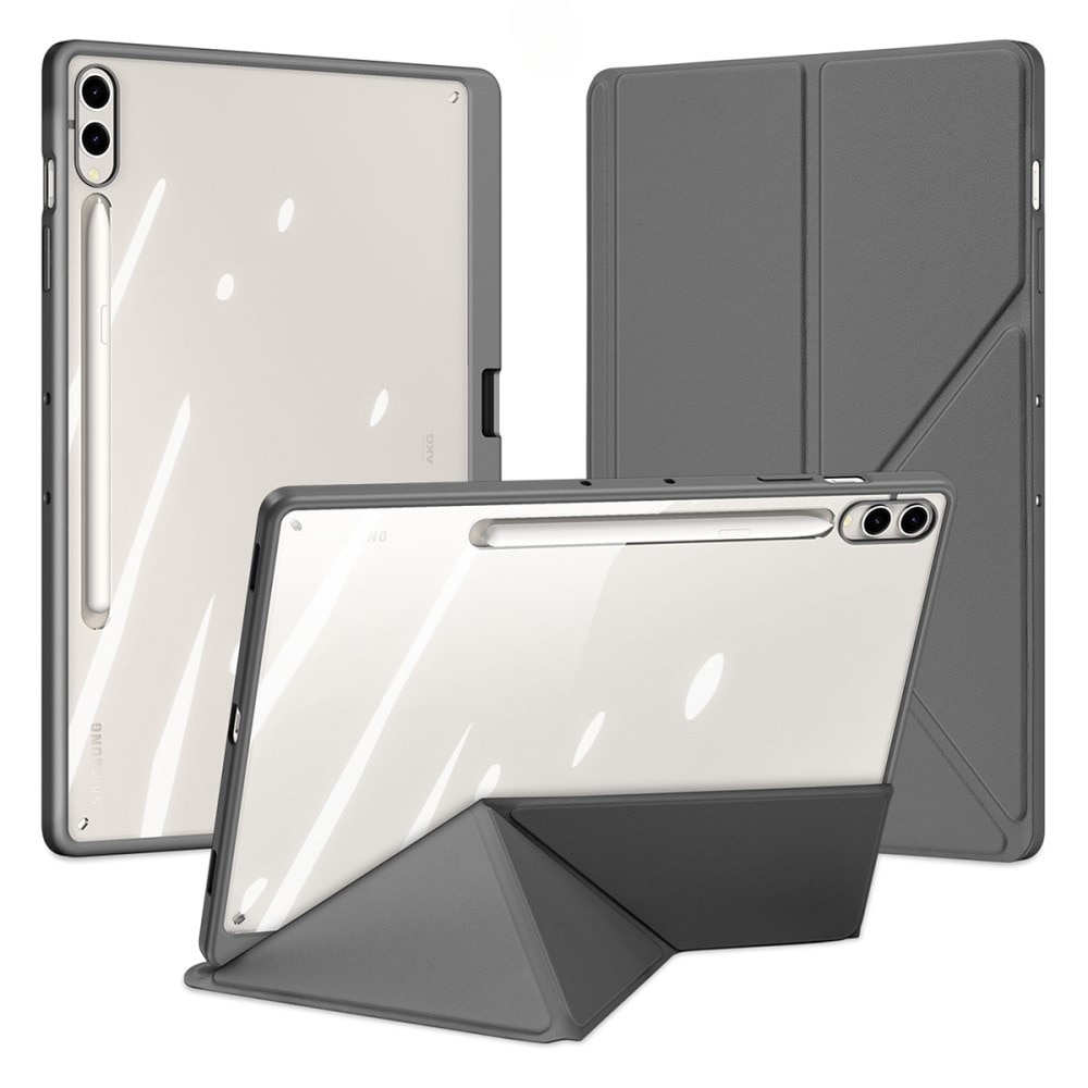 Husa pentru Samsung Galaxy Tab S10+ Plus, Dux Ducis, functie stand, gri