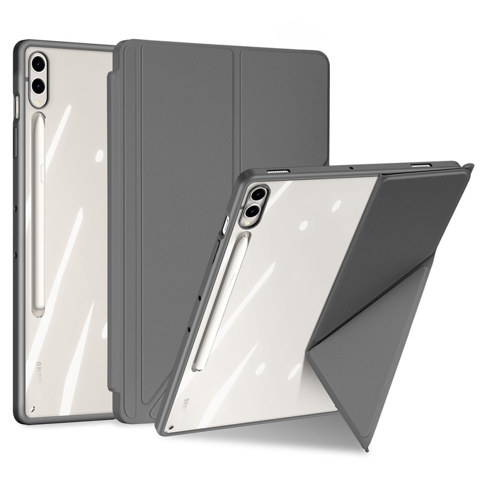Husa pentru Samsung Galaxy Tab S10+ Plus, Dux Ducis, functie stand, gri