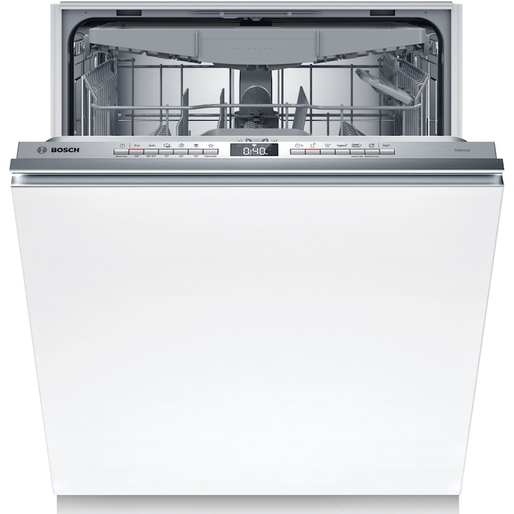 Съдомиялна за вграждане Bosch SMV4HVX07E, 14 комплекта, 6 програми, Silence функция, ExtraDry, InfoLight, Tab-count, Home Connect, 60 см, Клас D