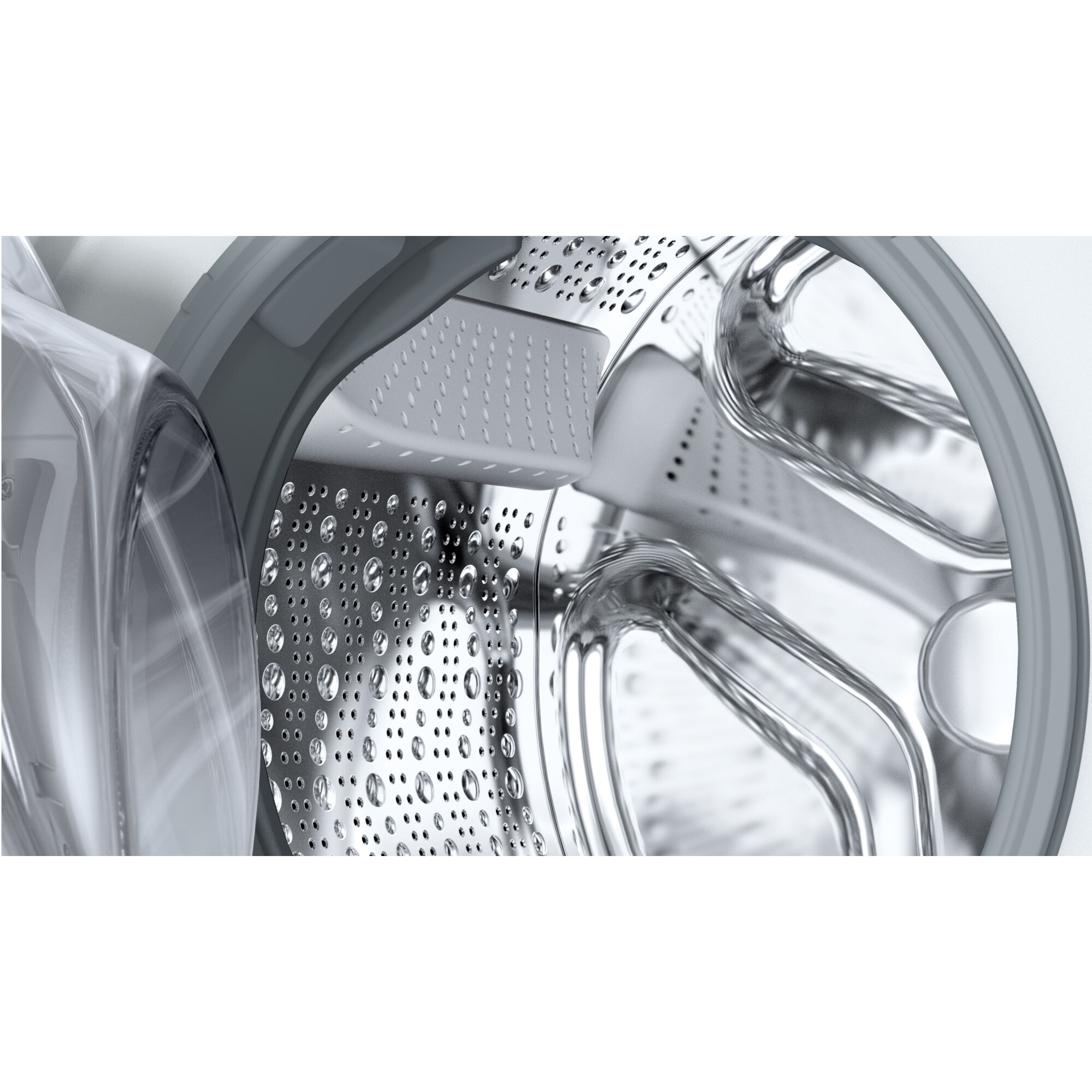 Masina de spalat rufe Bosch Seria 8 WGB25692BY, 10 kg, 1600 RPM, EcoSilence Drive, Iron Assist, Home Connect, Touch control, Iluminare interioara, Clasa A, 60 cm, Alb