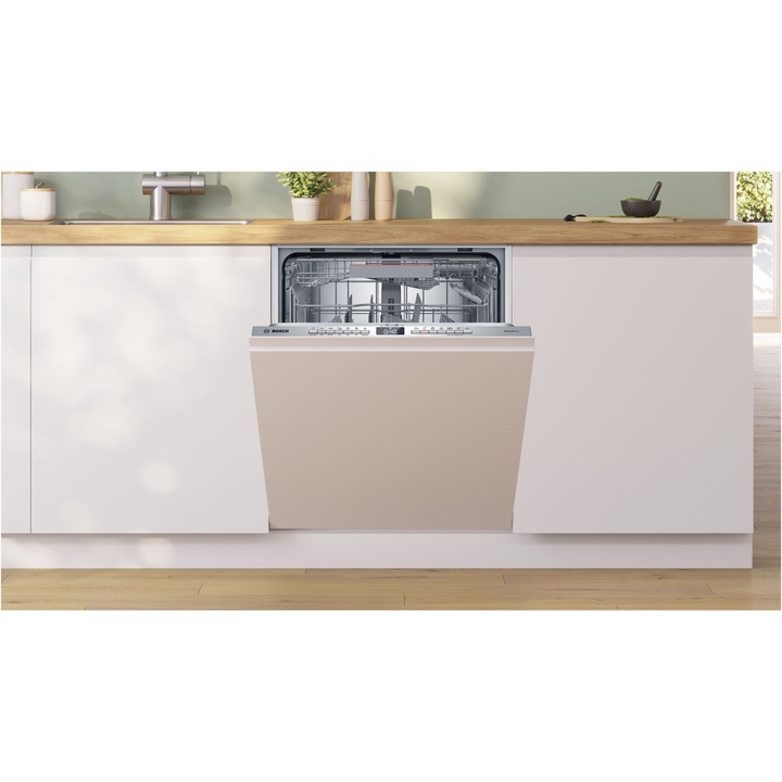 Съдомиялна за вграждане Bosch SMV4ENX06E, 13 комплекта, 6 програми, EcoSilence Drive, EfficientDry, Silence Plus, Home Connect, InfoLight, Tab-count, 60 см, Клас B