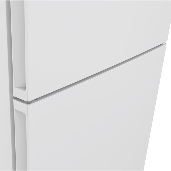 Combina frigorifica Bosch KGN497WDF, 440 L, NoFrost, VitaFresh, Touch control, Raft sticle, PerfectFit, Clasa D, H 203 cm, Alb
