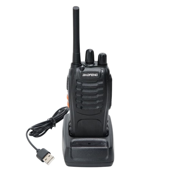 Радиостанция BaofengBF-88E, UHF, 400-470Mhz, черна
