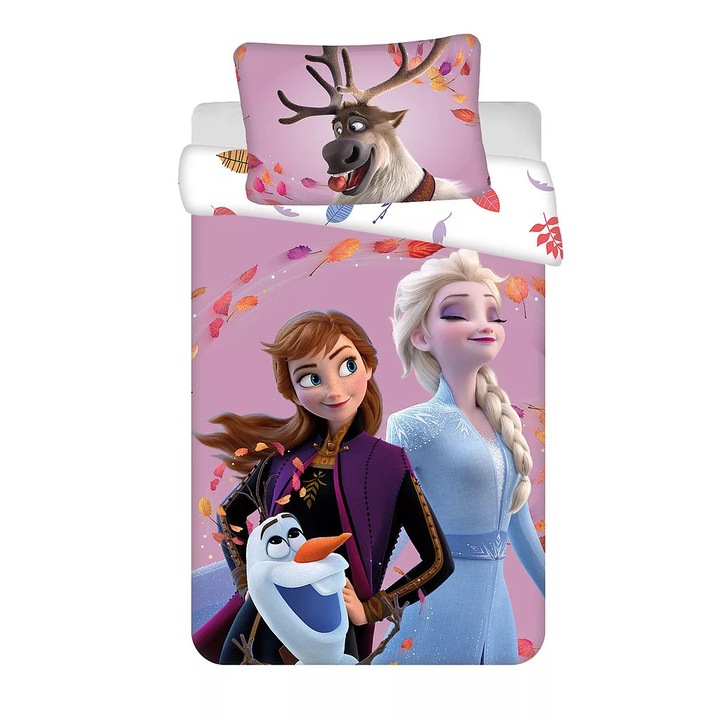 Детско спално бельо Disney Frozen 100x135 см 40x60 см