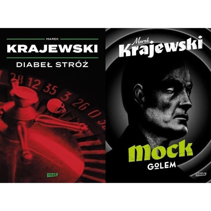 Pachet: Diabel stroz/Golem, Marek Krajewski, 2022, 816 pagini, brosata, 213x149 mm